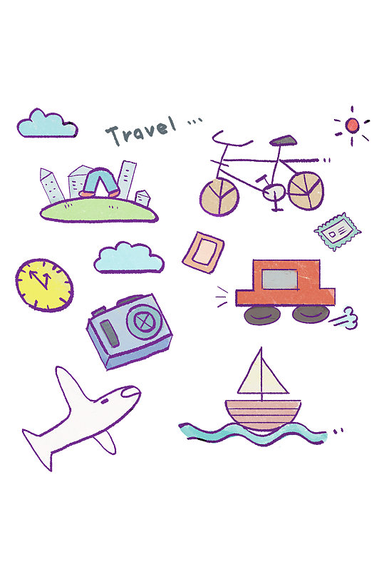 旅行手账图片-旅行手账素材下载-众图网