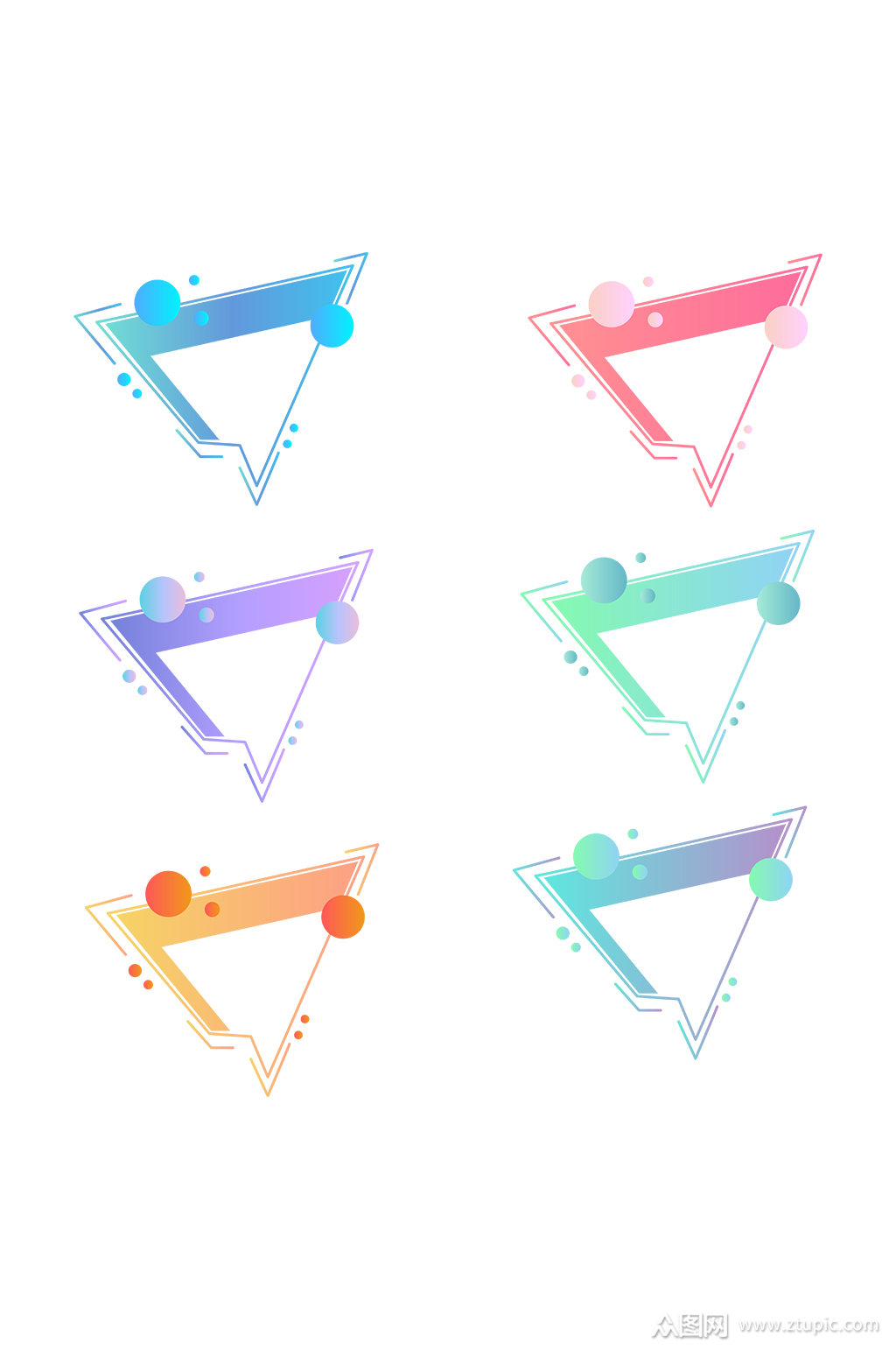 手绘不规则形状几何对话框模板下载-编号773085-众图网