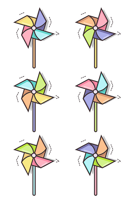 动漫风车图片-动漫风车素材下载-众图网