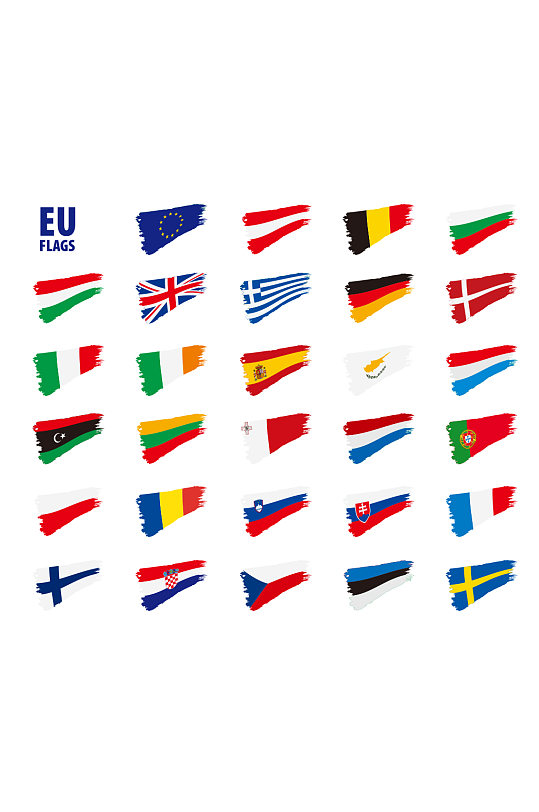 欧洲联盟的标志欧洲联盟的标志向量