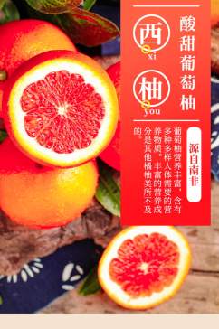 水果超市果蔬西柚葡萄柚橙子柚子血橙