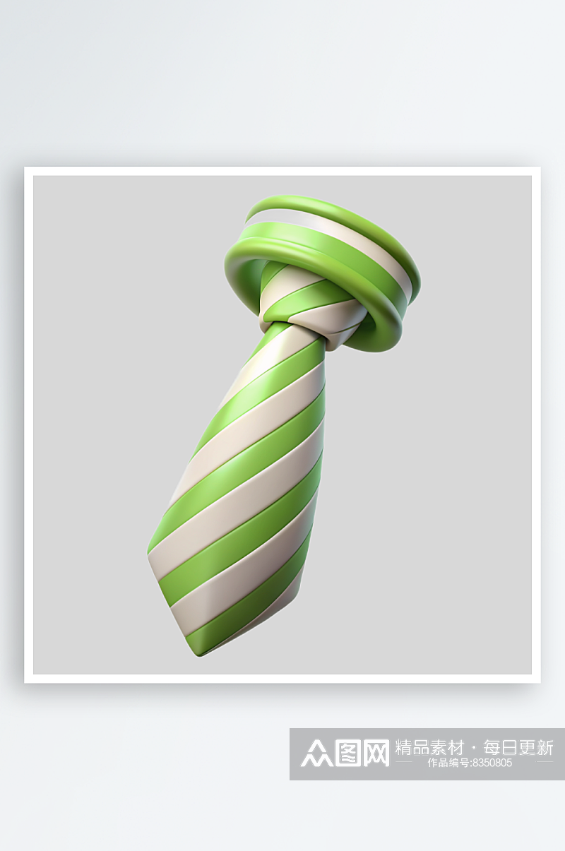 领带免抠图立体设计元素素材