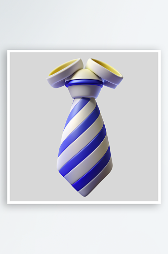 领带免抠图立体设计元素