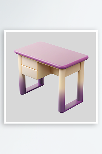 书桌免抠图立体设计元素