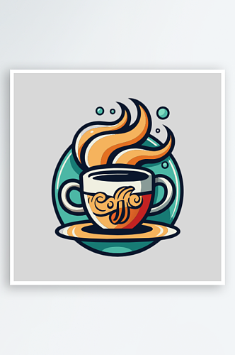 咖啡主题手绘风格免抠图小元素