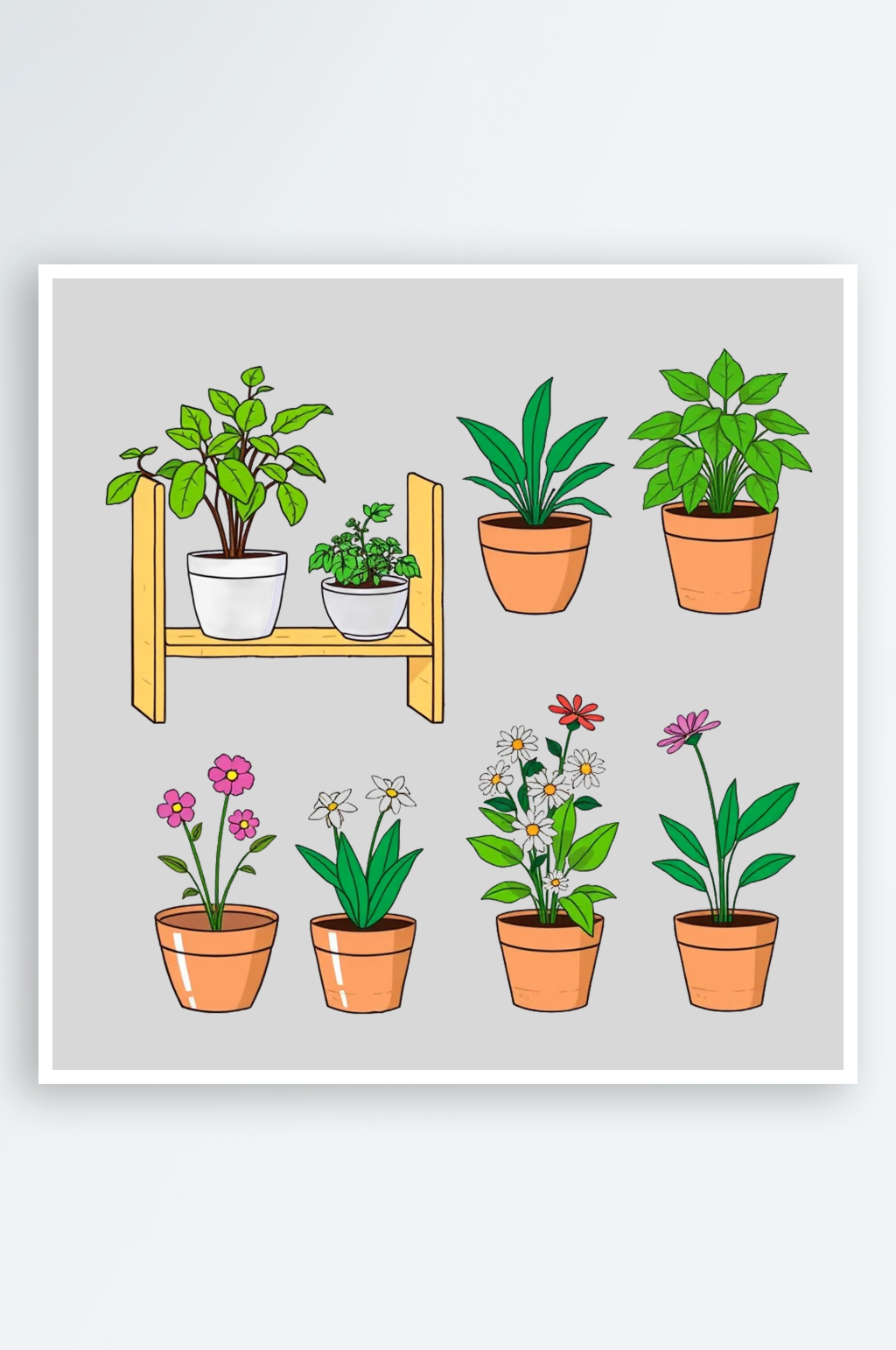 绿植盆栽盆景免抠元素素材素材