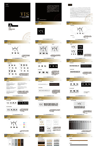 钟表眼镜vis宣传手册
