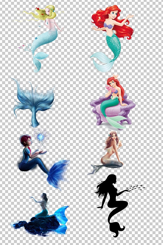 人鱼脚垫地毯图案立即下载海底世界遇见美人鱼可爱插画立即下载蓝色