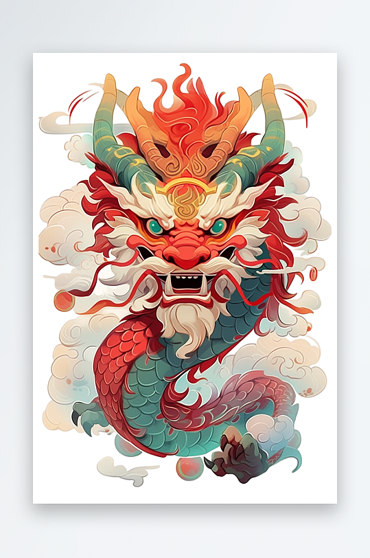 中國傳統(tǒng)龍形象素材