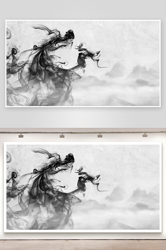 中國風(fēng)山水背景圖片