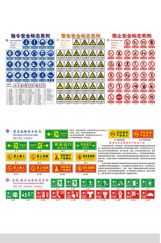 交通安全标志各类型