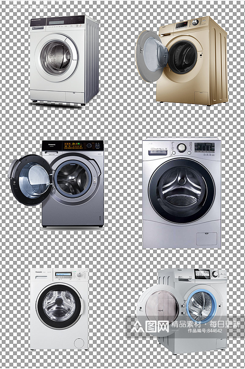 全自动洗衣机图片素材