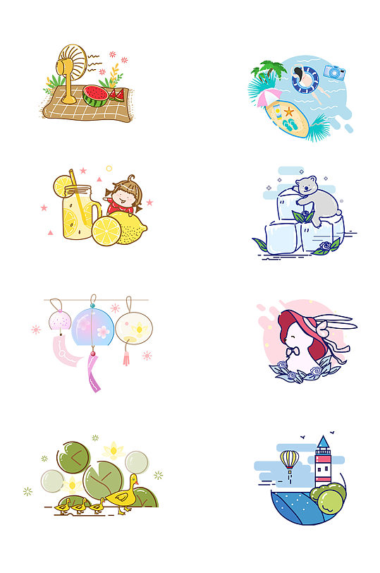 海边乘凉图片-海边乘凉素材下载-众图网