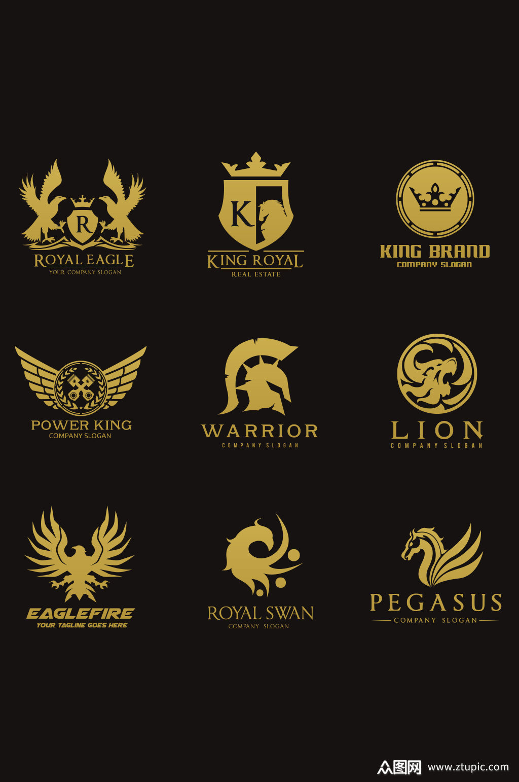 精美商务logo设计矢量素材