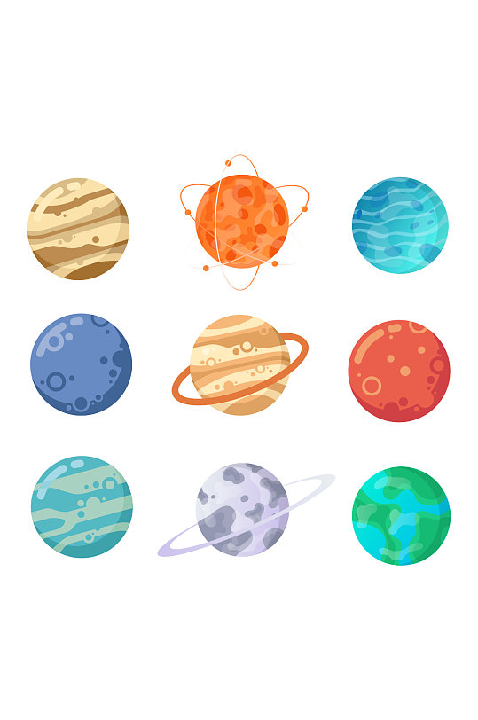 太空星球元素-太空星球元素图片-太空星球元素素材下载-众图网