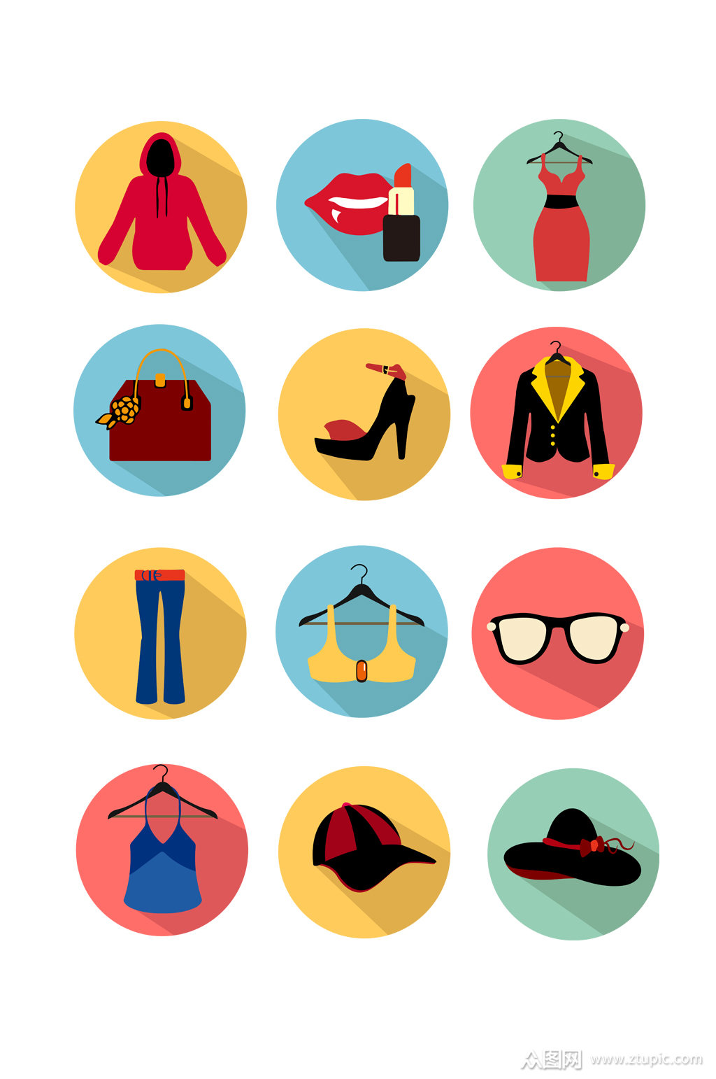 服装logo图标设计图片素材