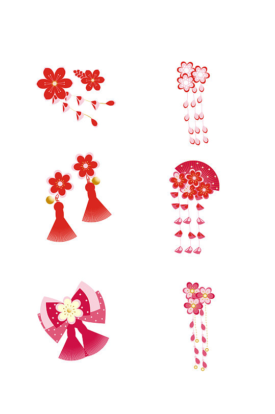 日系粉色樱花柔和糖果色可爱