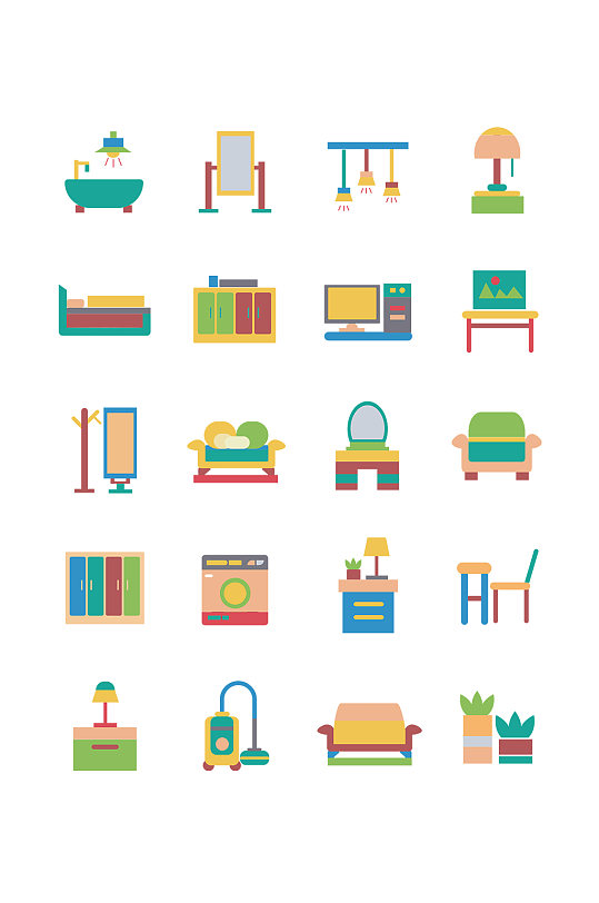 >洗漱护理icon图标