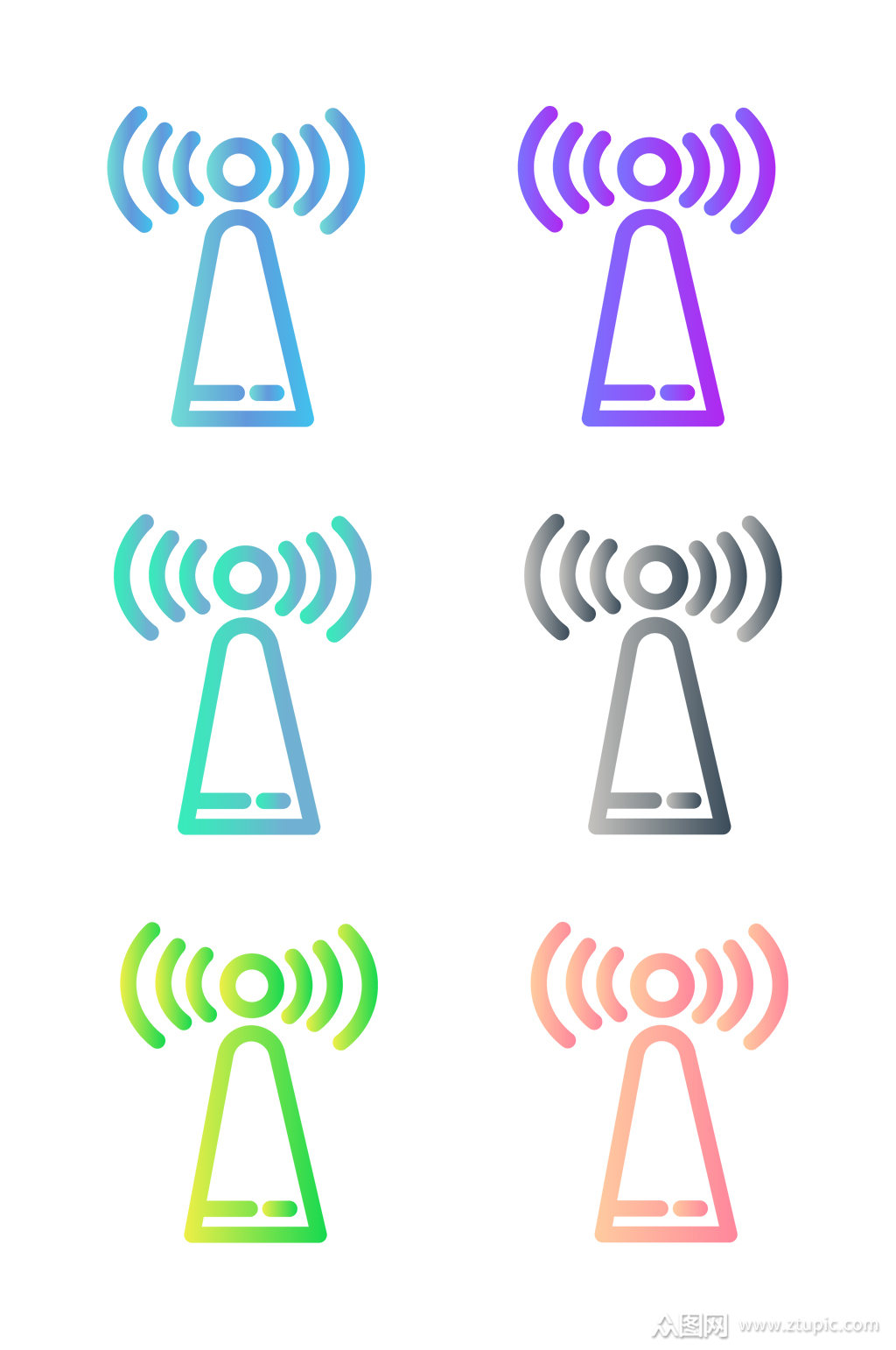 无线网络标志图片cdr