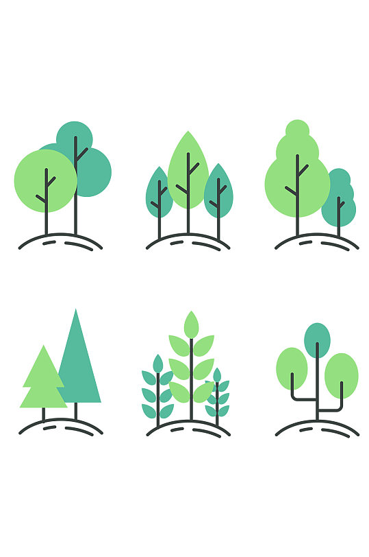 绿色环保图标icon