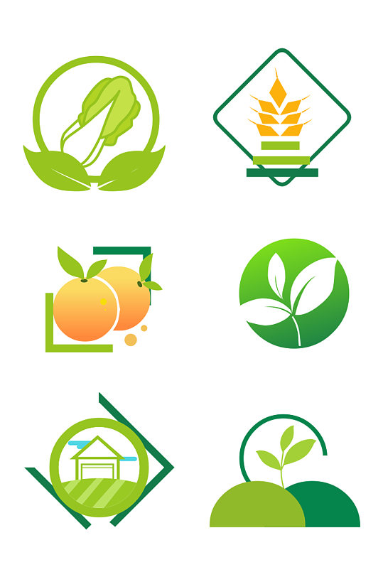 农产品图标logo