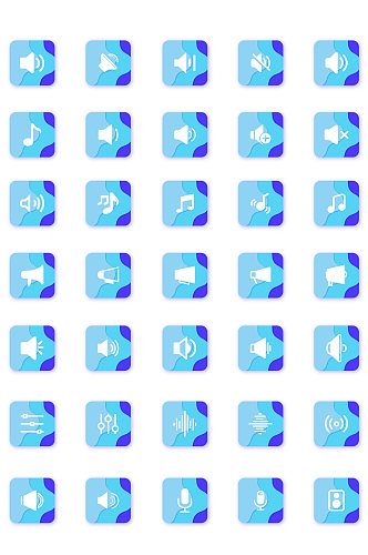 APP声音图标icon