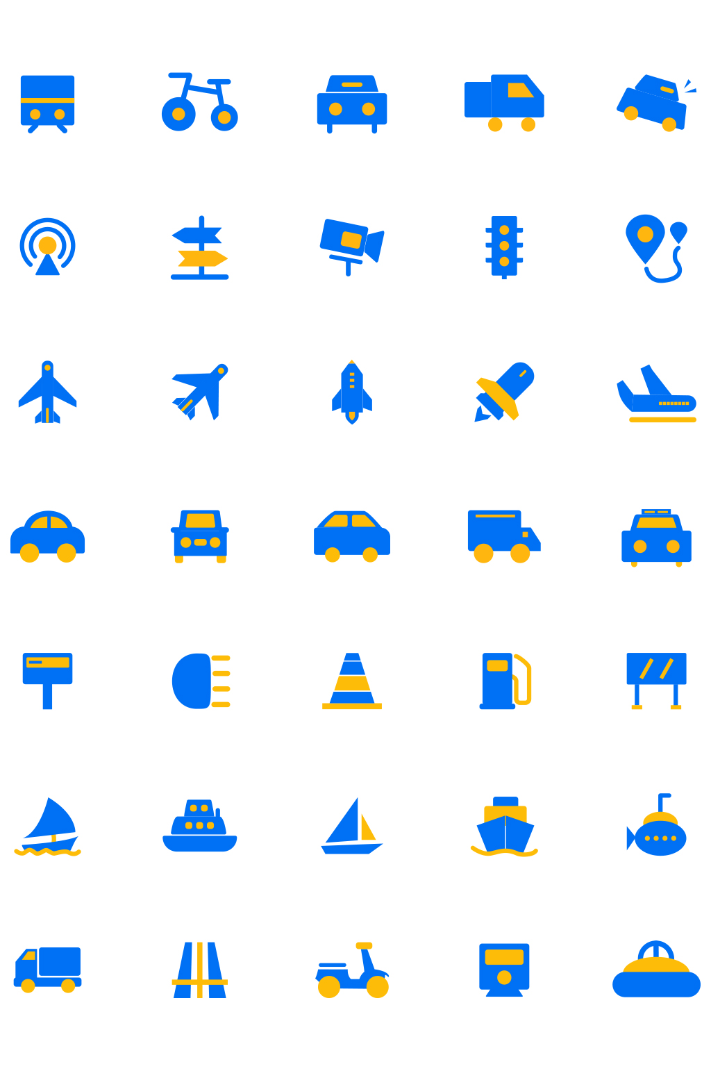 简洁交通出行ICON素材_简洁交通出行ICON模板_简洁交通出行ICON设计图片免费下载-众图网