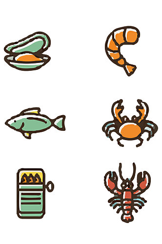 小龙虾大排档美食icon