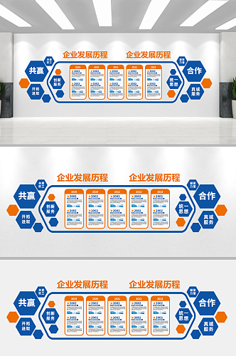 原创大气企业文化墙公司办公室文化墙设计