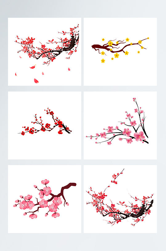 精美桃花免扣素材