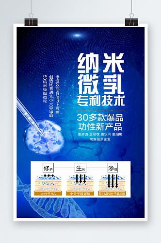 纳米科技技术海报
