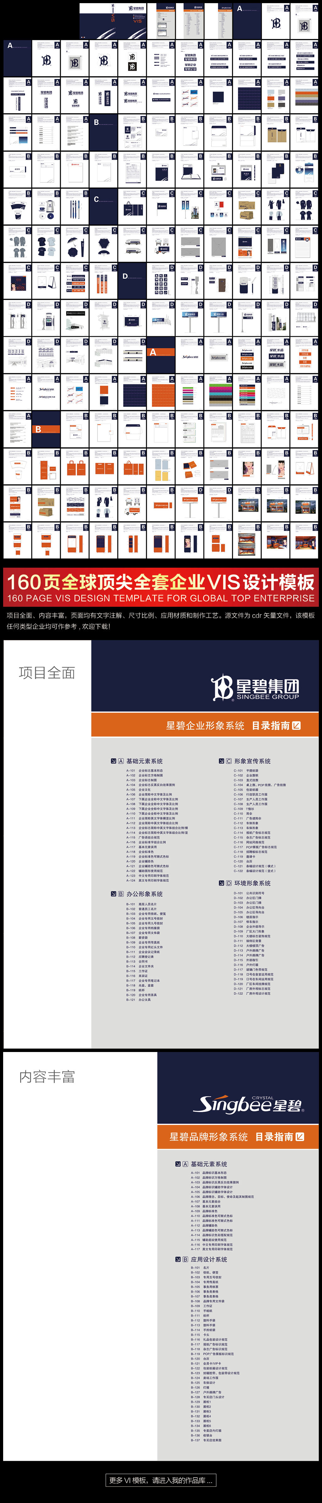 顶尖全套企业VI模板素材