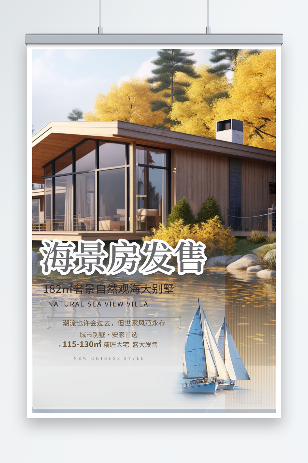 地产发售楼市海报素材