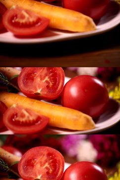 番茄红素胡萝卜素蔬菜视频