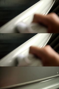 棉签抹布清理冰箱密封条卫生死角视频