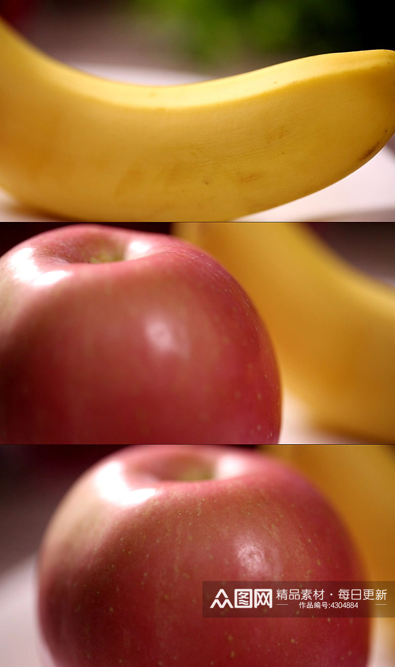 水果苹果香蕉视频素材素材