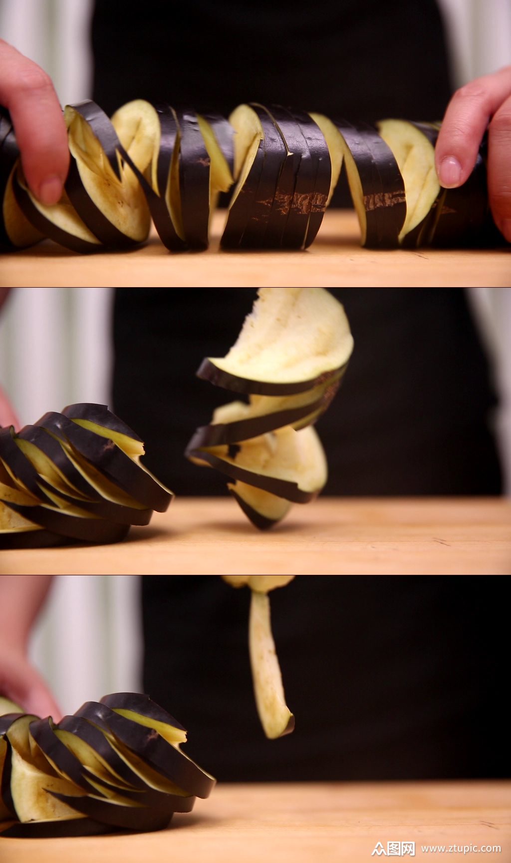 蓑衣茄子连刀茄子视频