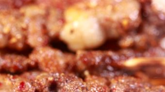 内蒙东北美食烧烤烤串实拍-众图网