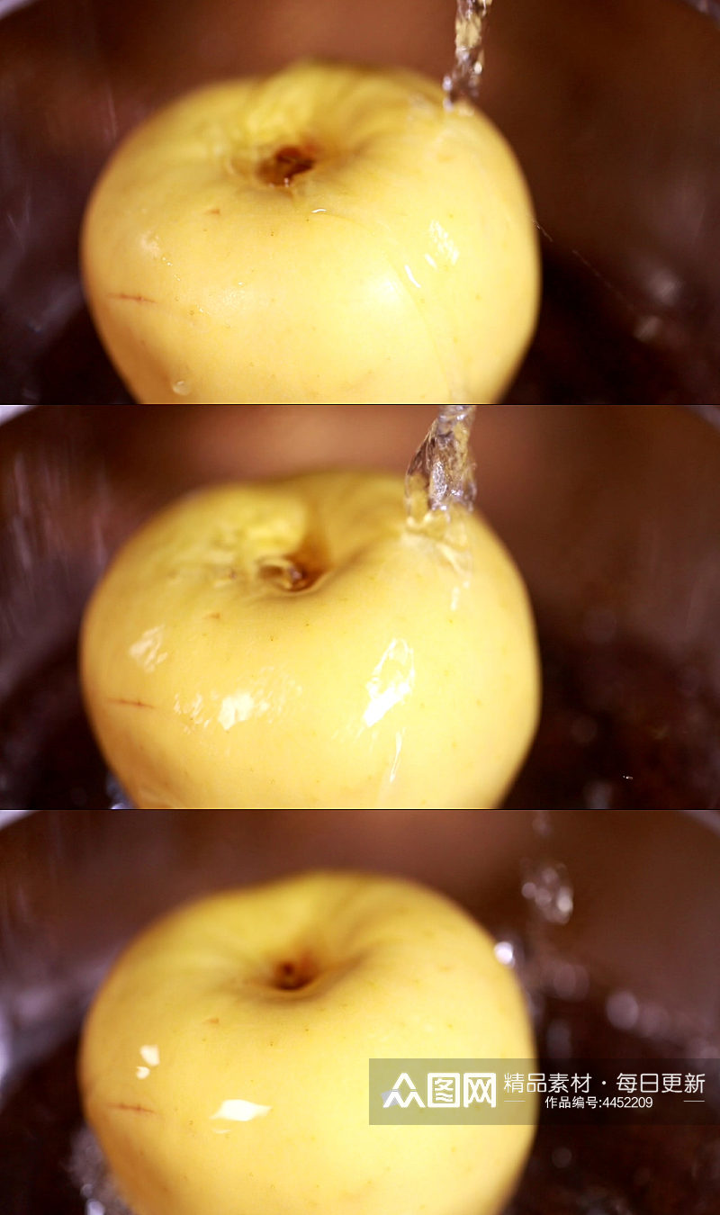 黄香蕉苹果实拍视频素材