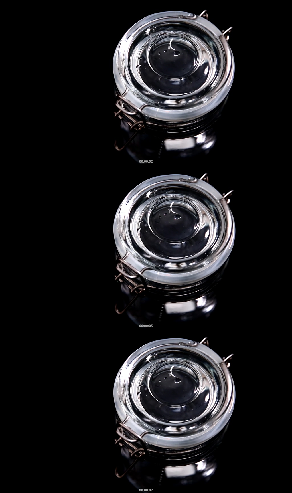 密封罐储存黑豆视频素材