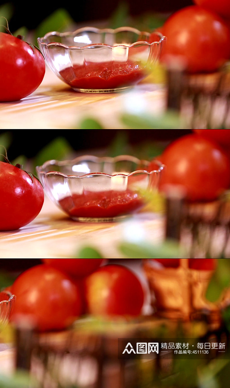 番茄西红柿维生素素材