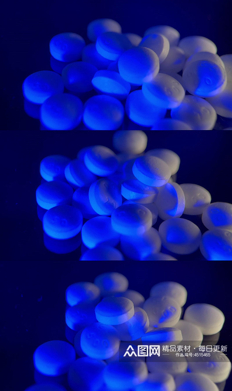 药品药片二甲双胍视频素材