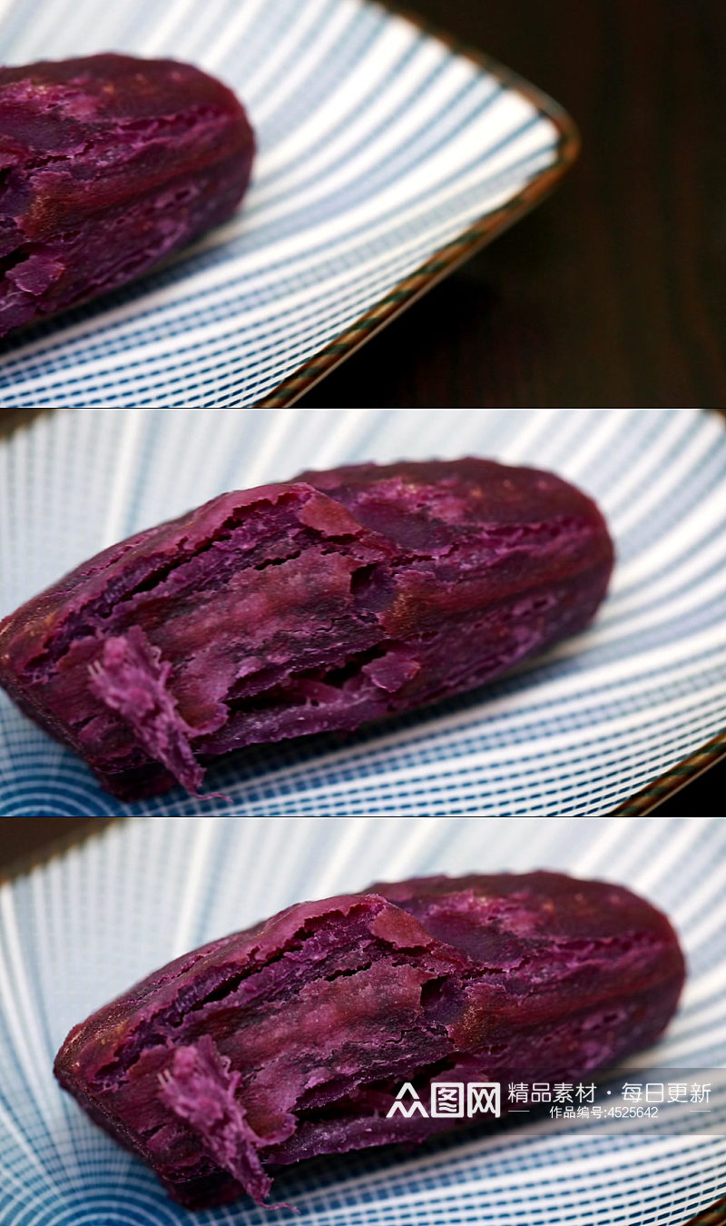 健康粗粮紫薯燕麦素材