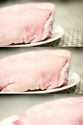 猪蹄猪肉猪脚视频素材下载-众图网