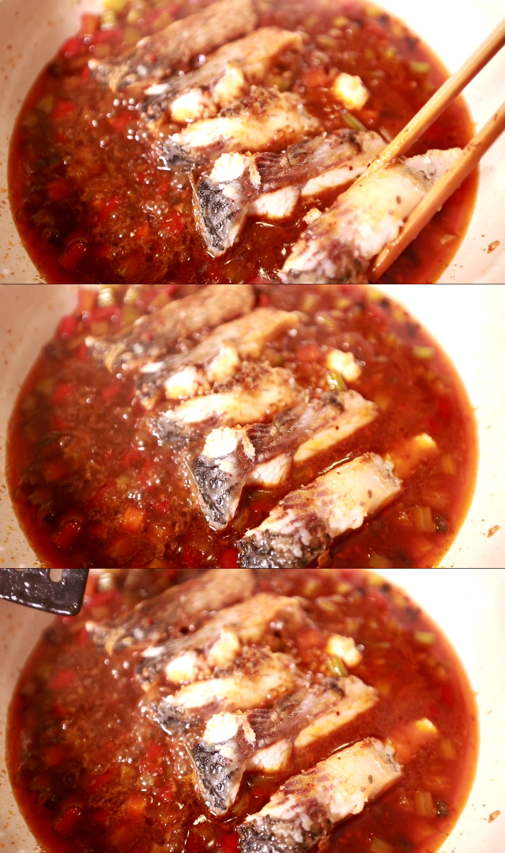豆豉烤鱼自制烤鱼视频素材