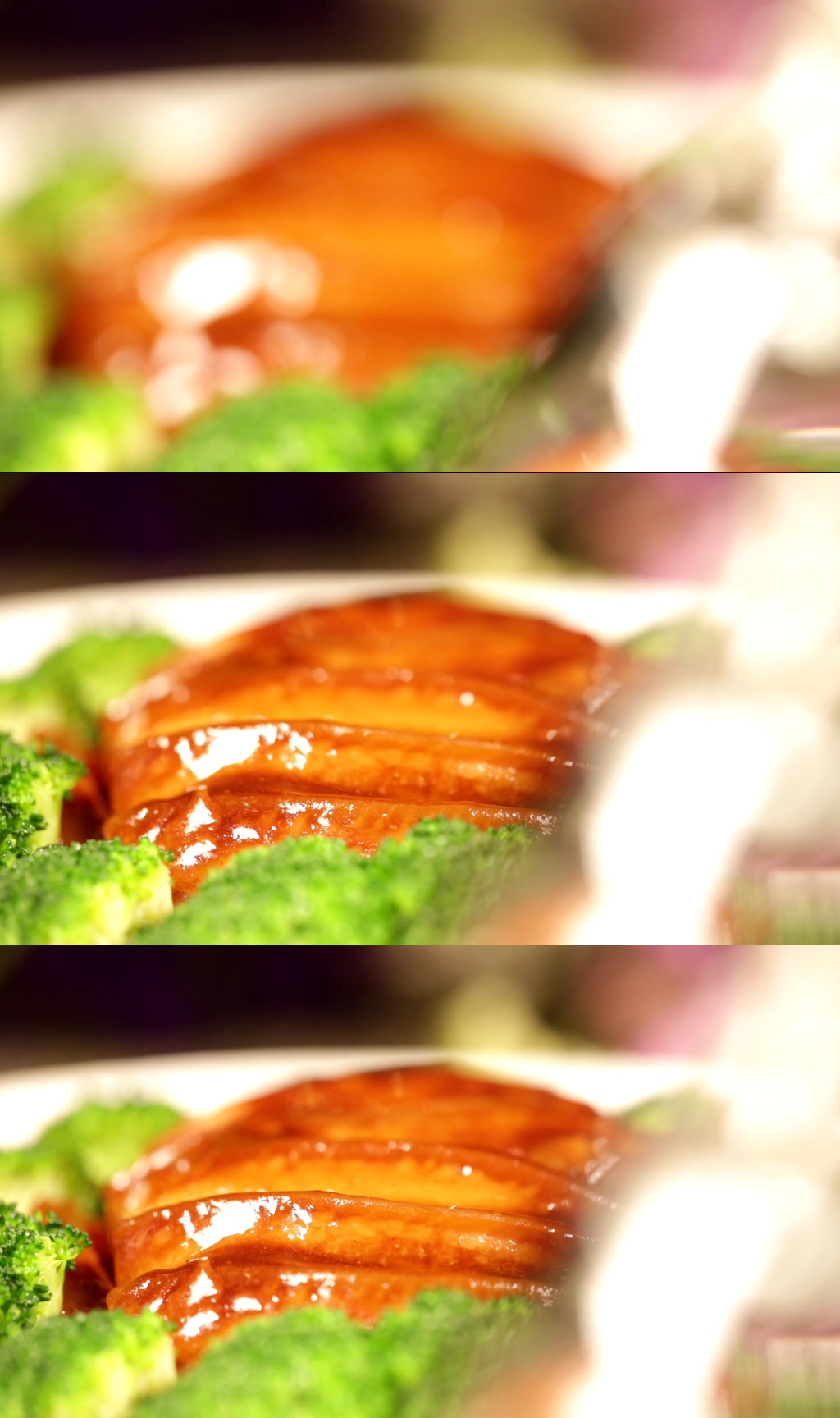 把子肉蒸扣肉实拍素材