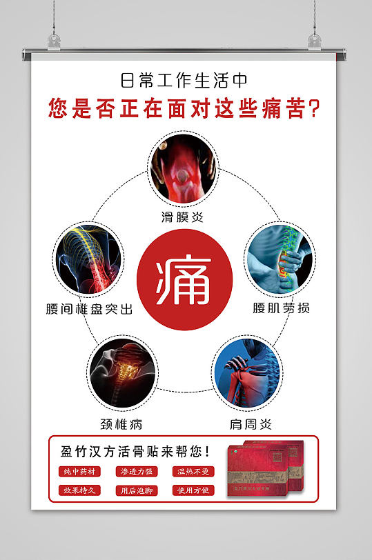 膏药五大痛点治疗范围