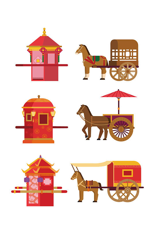 交通工具复古马车