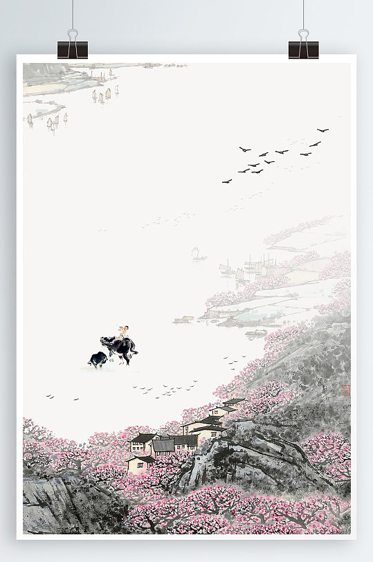 田园风光江南风景