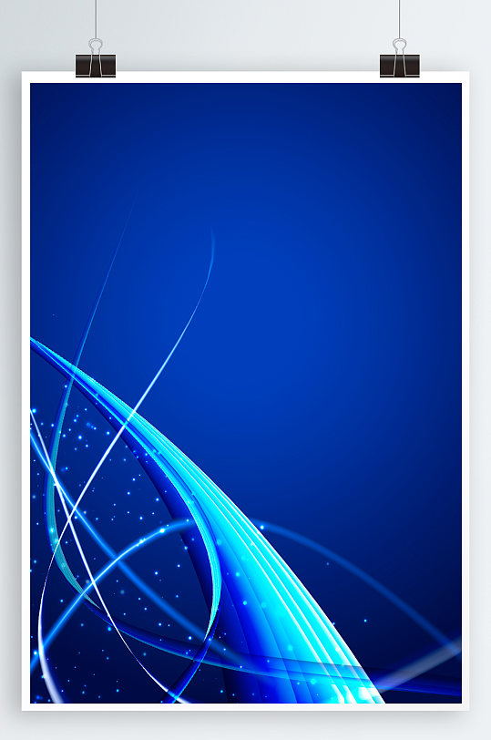 商务科技背景几何科技海报-众图网